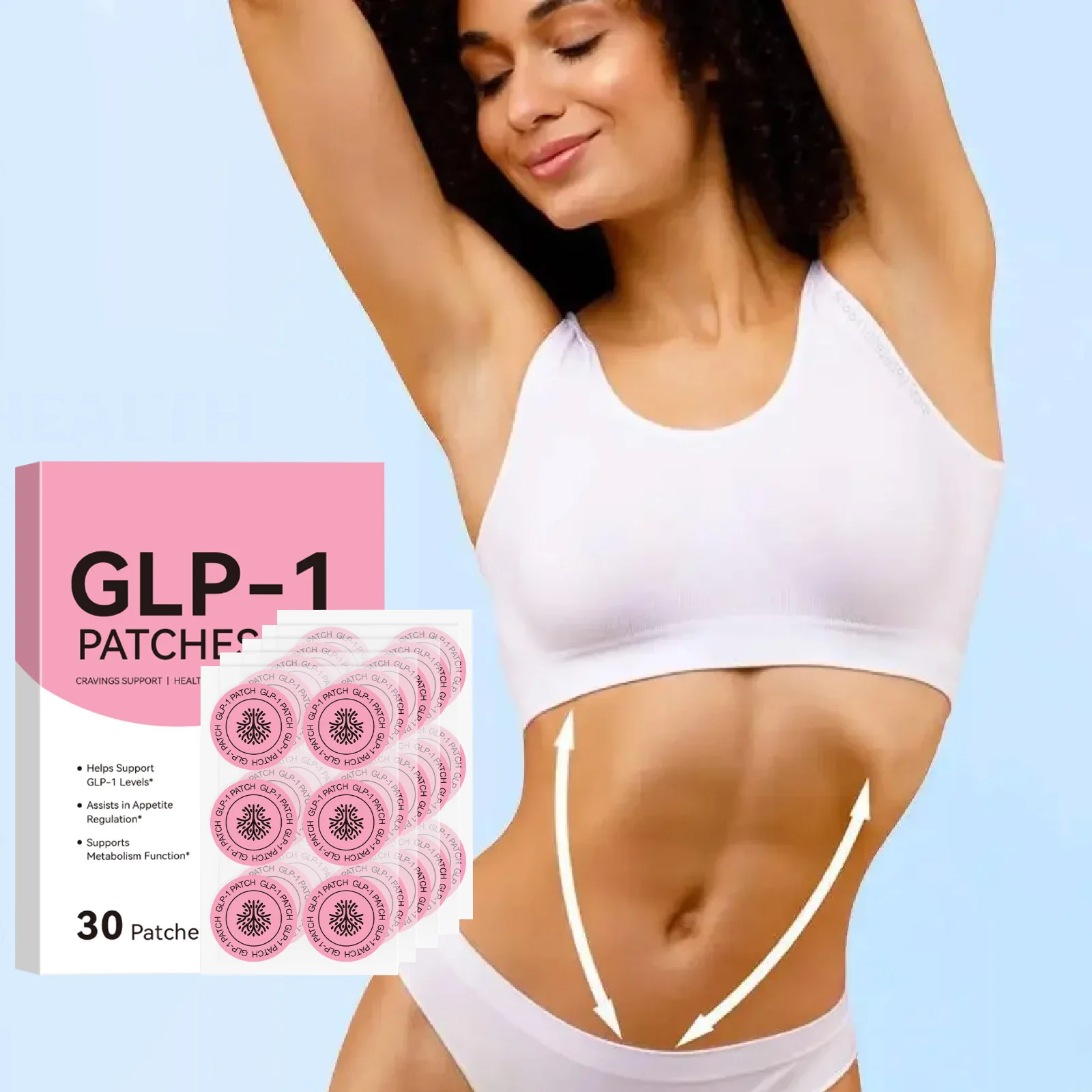 

Пластырь для ухода за телом: контроль аппетита ленивой руки и талии для формирования вашей фигуры