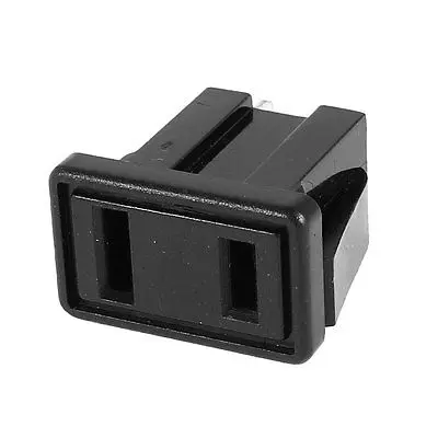 BX-6C AC 125V 15A IEC 320 C9 Female Outlet Power Socket Clamp Type Adapter 26x16mm