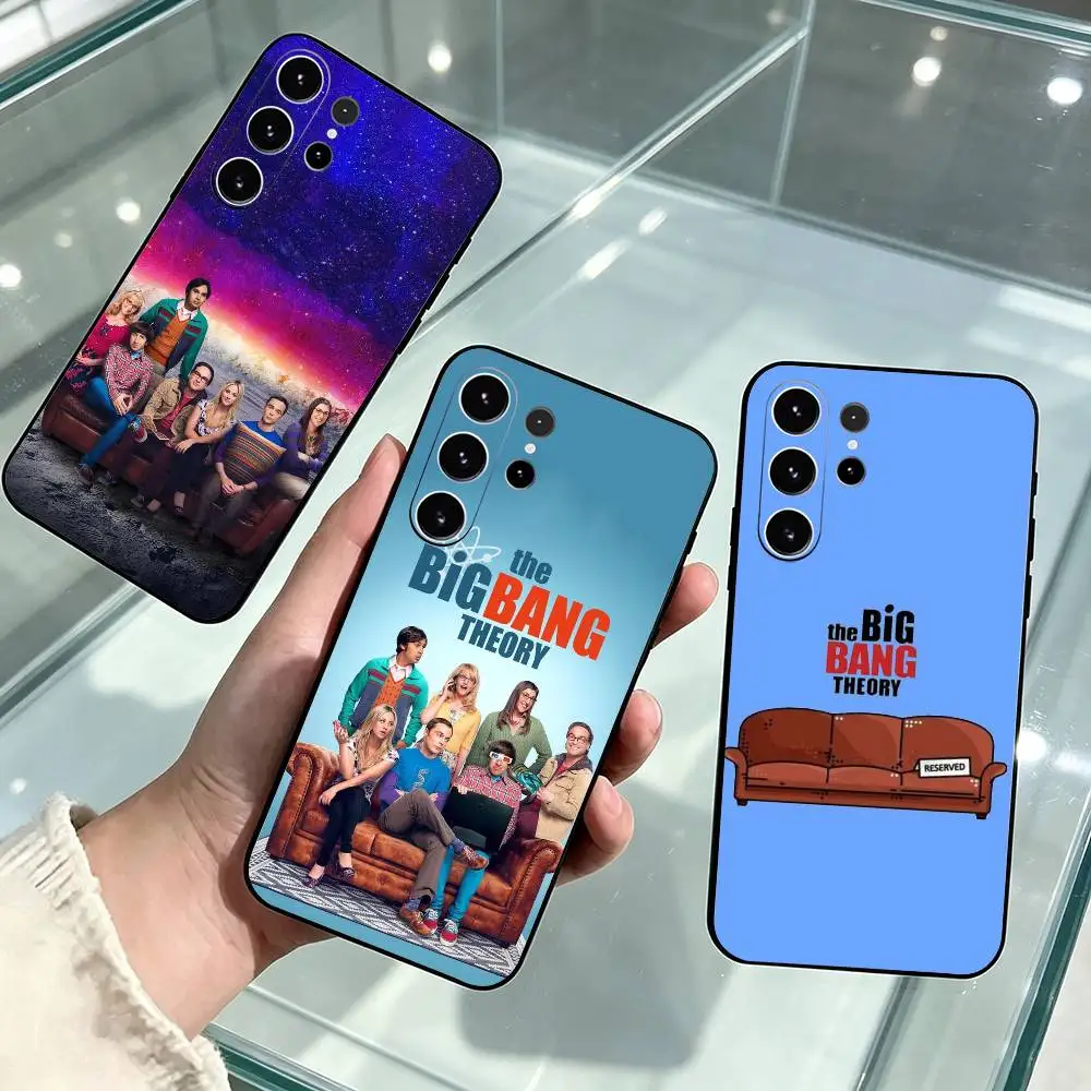 The Big Bang Theory TV  Phone Case Black Silicone Soft For Samsung S26,S25,S24,S23,S22,S21,S30,Ultra,Plus,Fe,Lite
