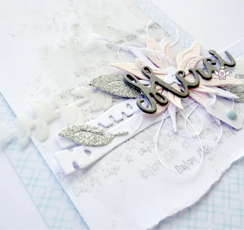 

Новые металлические вырубные штампы Mmao Crafts: французские благодарственные письма-трафареты для скрапбукинга, бумажных/фотокарточек, тиснения