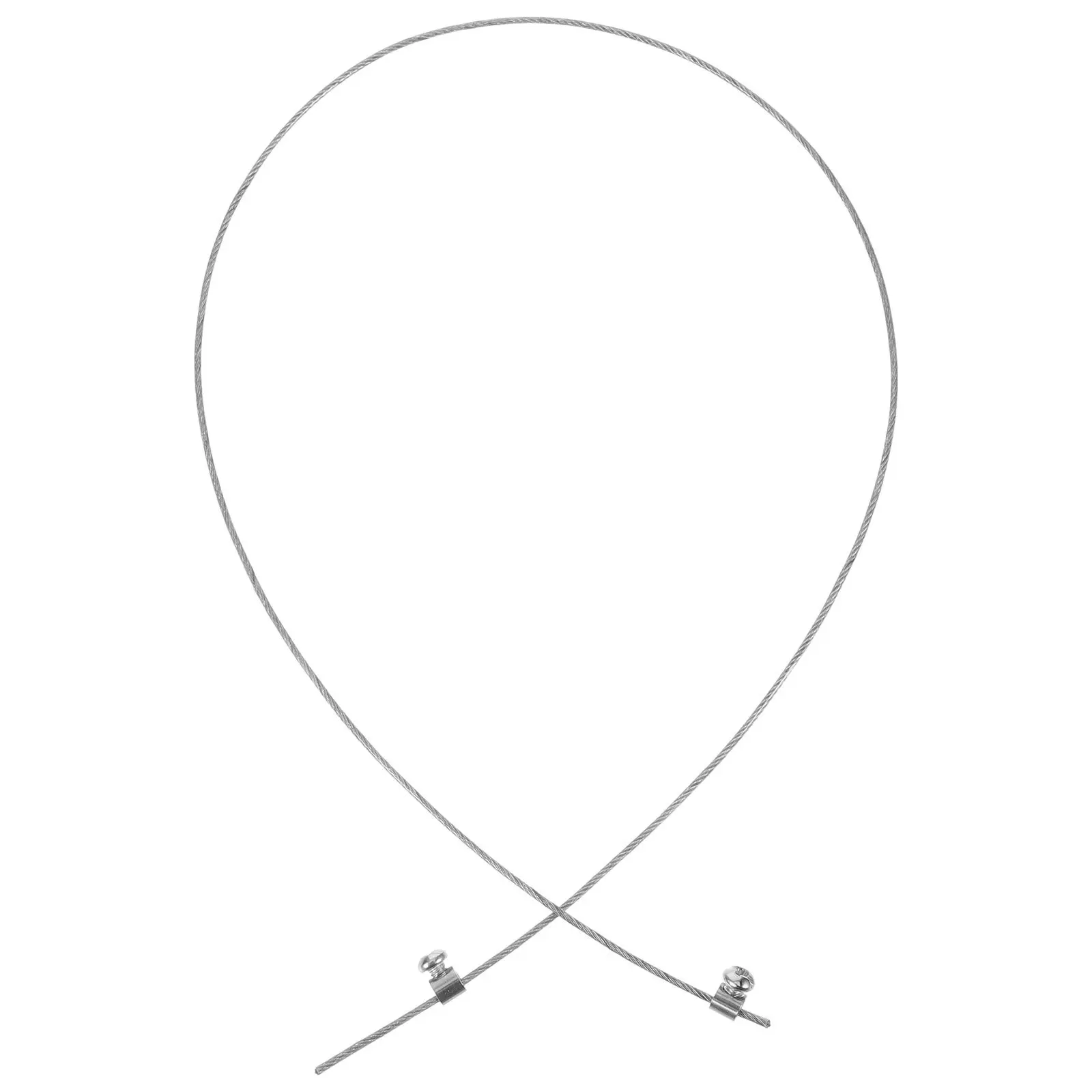 

Gate Latch Pull Adjustable Steel Wire Rustproof Durable Gate Cable Pull for Wooden and Metal Fence Outdoor Use