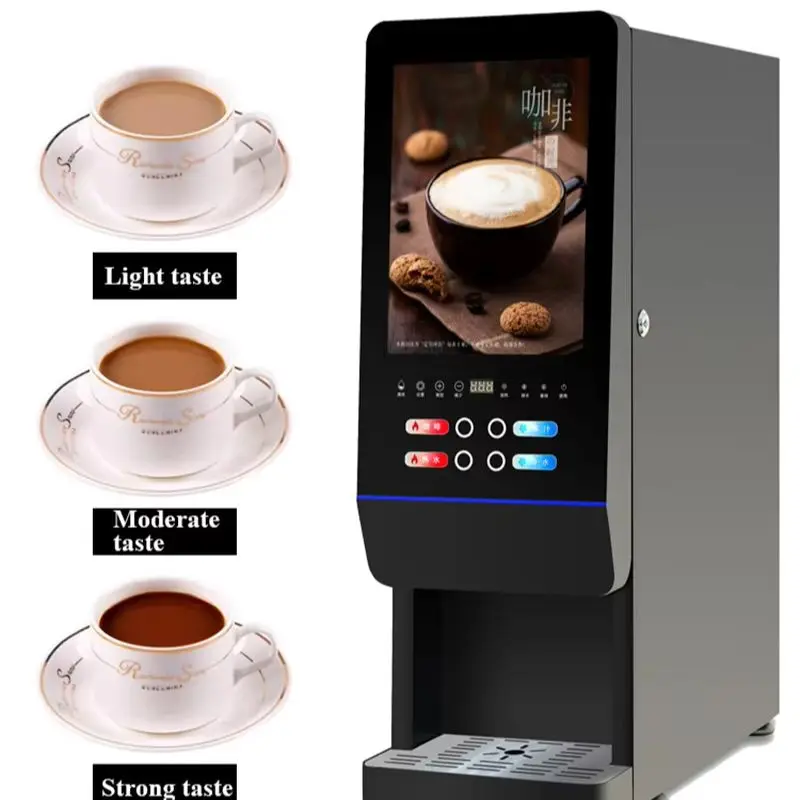 

Новая машина для приготовления мгновенных напитков 110 В 220 В, кофеварка для горячего и холодного чая с молоком, кофемашина быстрого приготовления, коммерческая или бытовая