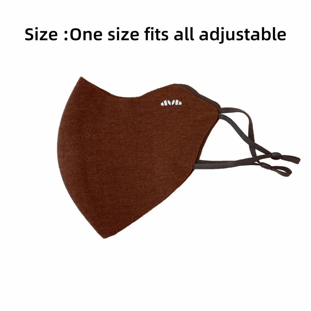 قناع حراري شتوي عالي المظهر، حماية متزايدة، لا أثر، قناع مقاوم للبرد، تصميم مقاوم للرياح، مادة مقاومة للبرودة #6