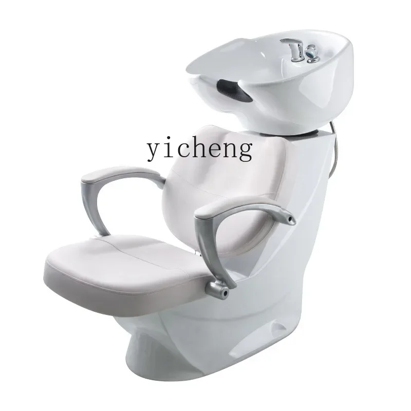 

XL Shampoo Chair Hair Salon for Hair Salon Chair Beauty Ceramic Plate Barber Shop Flushing Bed