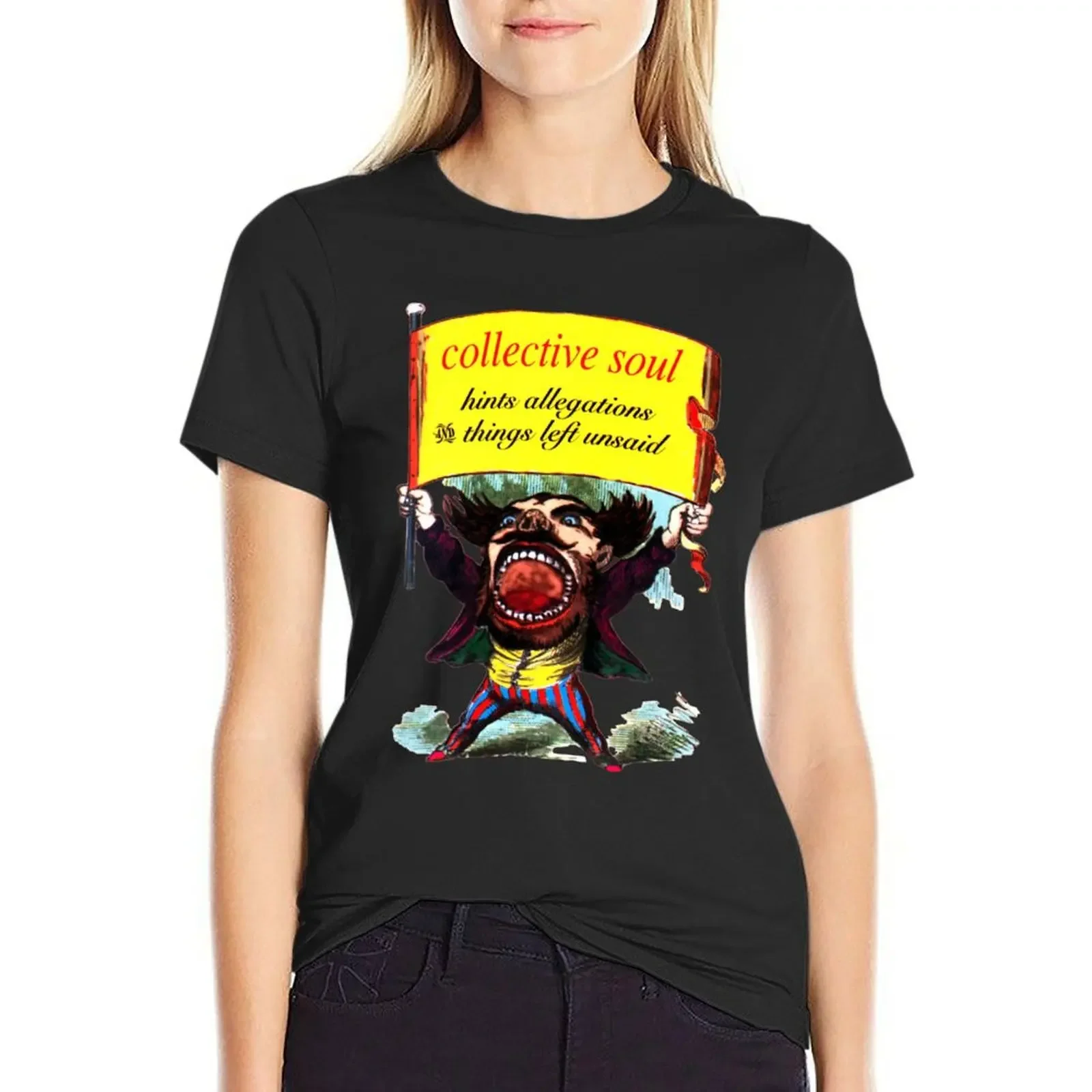 

Hints Allegations and Things Left Unsaid T-Shirt lady clothes summer clothes sublime funny Womens graphic t shirts