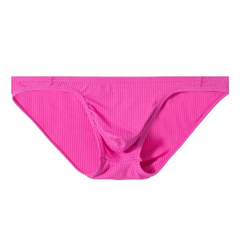 

Low Waist Bikini Sexy Men's Underwear Cotton High Fork Protruding Thin Belt Small Triangle AD7118