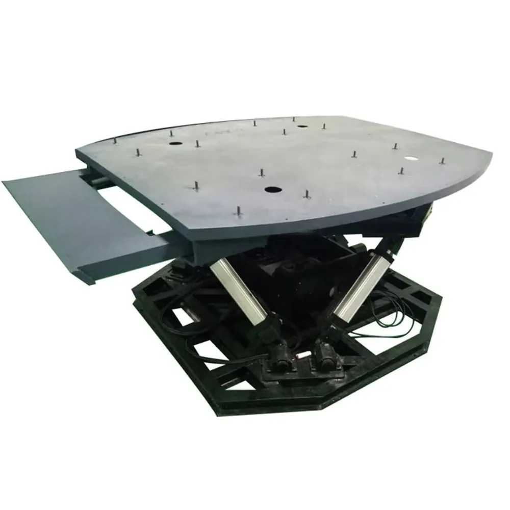 6 Dof Motion Platform Flight Simulator Dynamic Vibration 300KG Professional Technical Design Hot Selling for Sale
