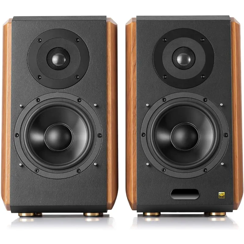 mit aptX HD – optischer Eingang S1000MKII Audiophile Active Bookshelf 2.0 Lautsprecher – 120 W Lautsprecher Bluetooth 5.0