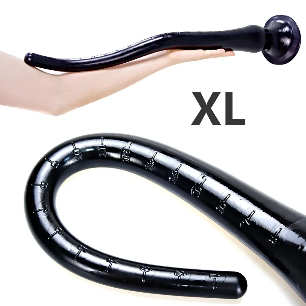 60cm Super Long Anal Tail Anal Plug Prostate Massagers Snake Dildo Anus Masturbator Products For Adults Sex Toys For Man Woman