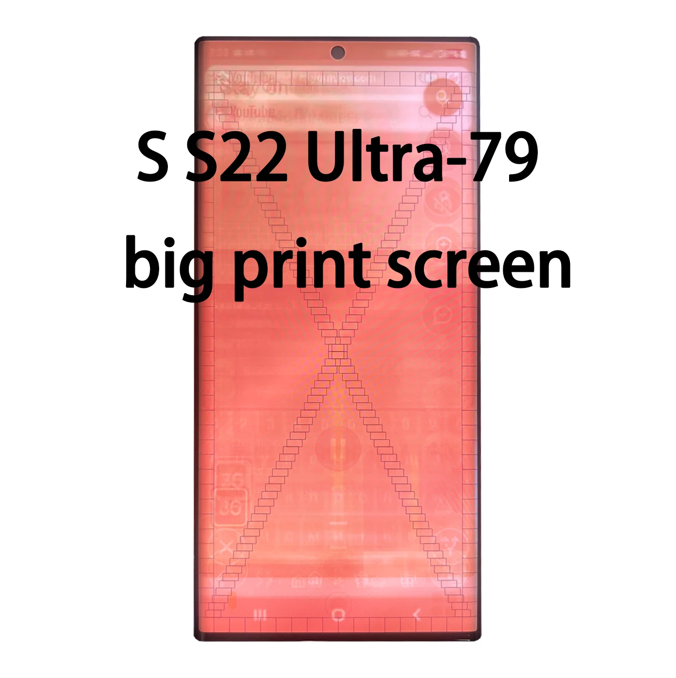 New AAAAMOLED LCD For S22 Ultra Defective Dot AMOLED LCD For Samsung S22 Ultra LCD Display Screen Digitizer Assembly Replacement