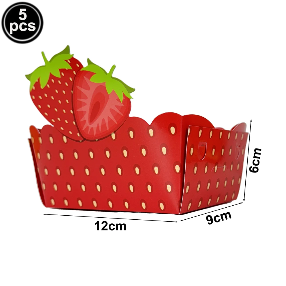 5/10/20/30 Stück Obst-Servierplatten für Wassermelone, Erdbeere, Ananas, Orange, Snack-Geschenkbox, Kindergeburtstag, Babyparty-Dekoration – Detail 4