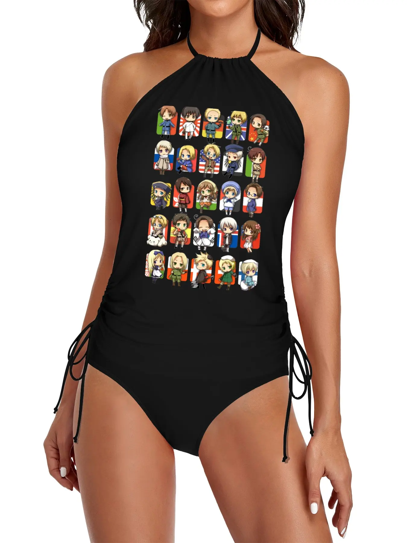 

Hetalia Group Split Swimsuit Set Woman swimsuits Swimsuit women's beach bikini women 2025 Sexy swimsuit