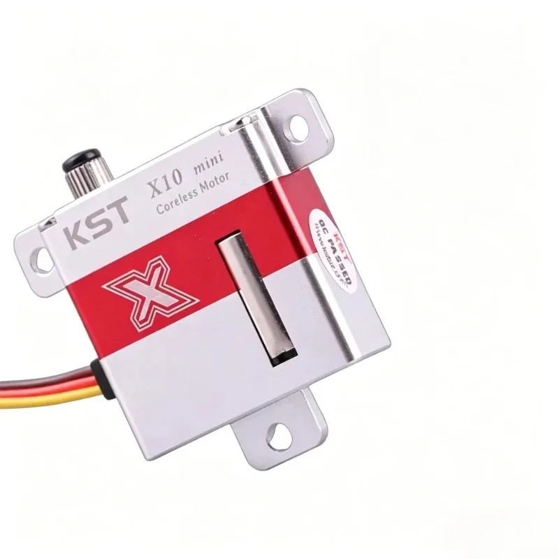 KST X10 Mini HV Metal Gear Digital Wing Coreless Servo – High Torque 4.8-8.4V for RC Model Airplane Drone Helicopter RC Parts