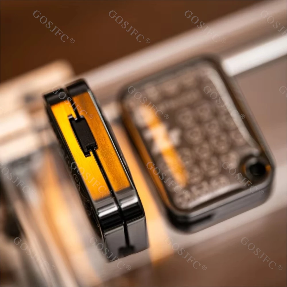 BPMODS Zirconio Cartellino del prezzo Fidget Push Slider PMMA Giocattoli meccanici antistress per adulti per adulti