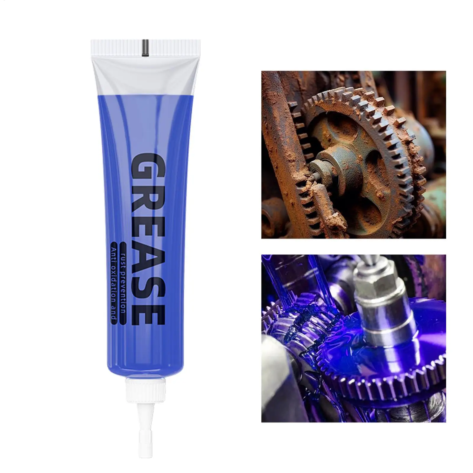 Lithium Grease 20G Portable Smooth Lubricant Long Lasting Motor Maintenance Oil Grease for Industrial Mechanical Repair Use