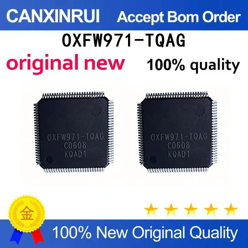(5pcs-100pcs）OXFW971-TQAG 0XFW971-TQFP brand new in stock