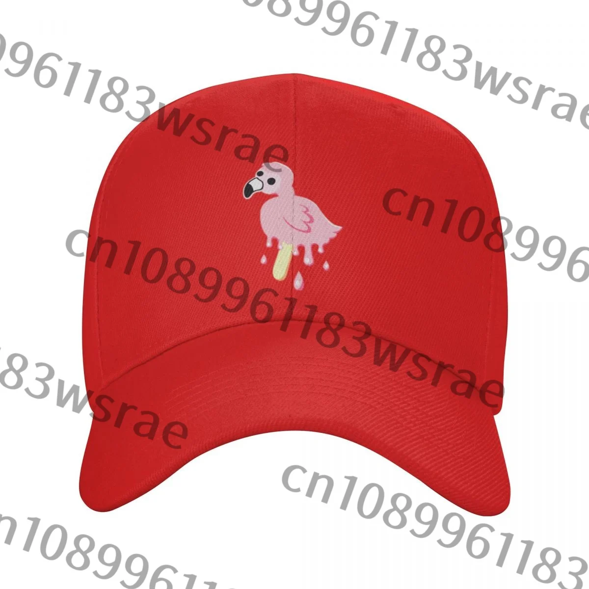 Flamingo Merch Mrflimflam Albert Melting Pop Bird Popsicle A Casquette Cap Visors Hat