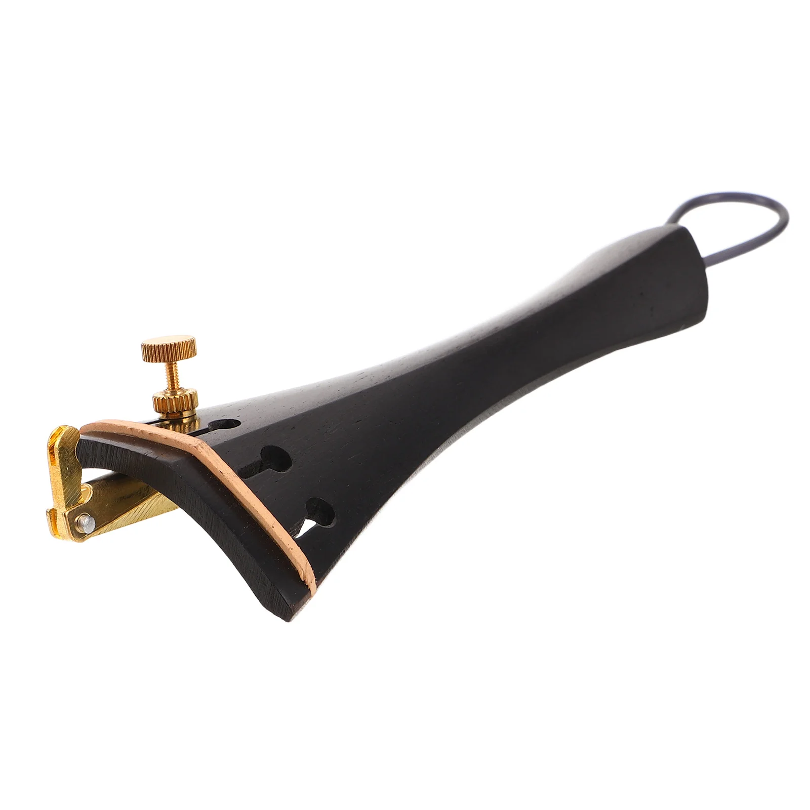 

Tailpiece 4/4: Ebony Wood Replacement With Fine Tuners String Instrument Parts Accessories, Violin Fiddle Tailpiece For Violin