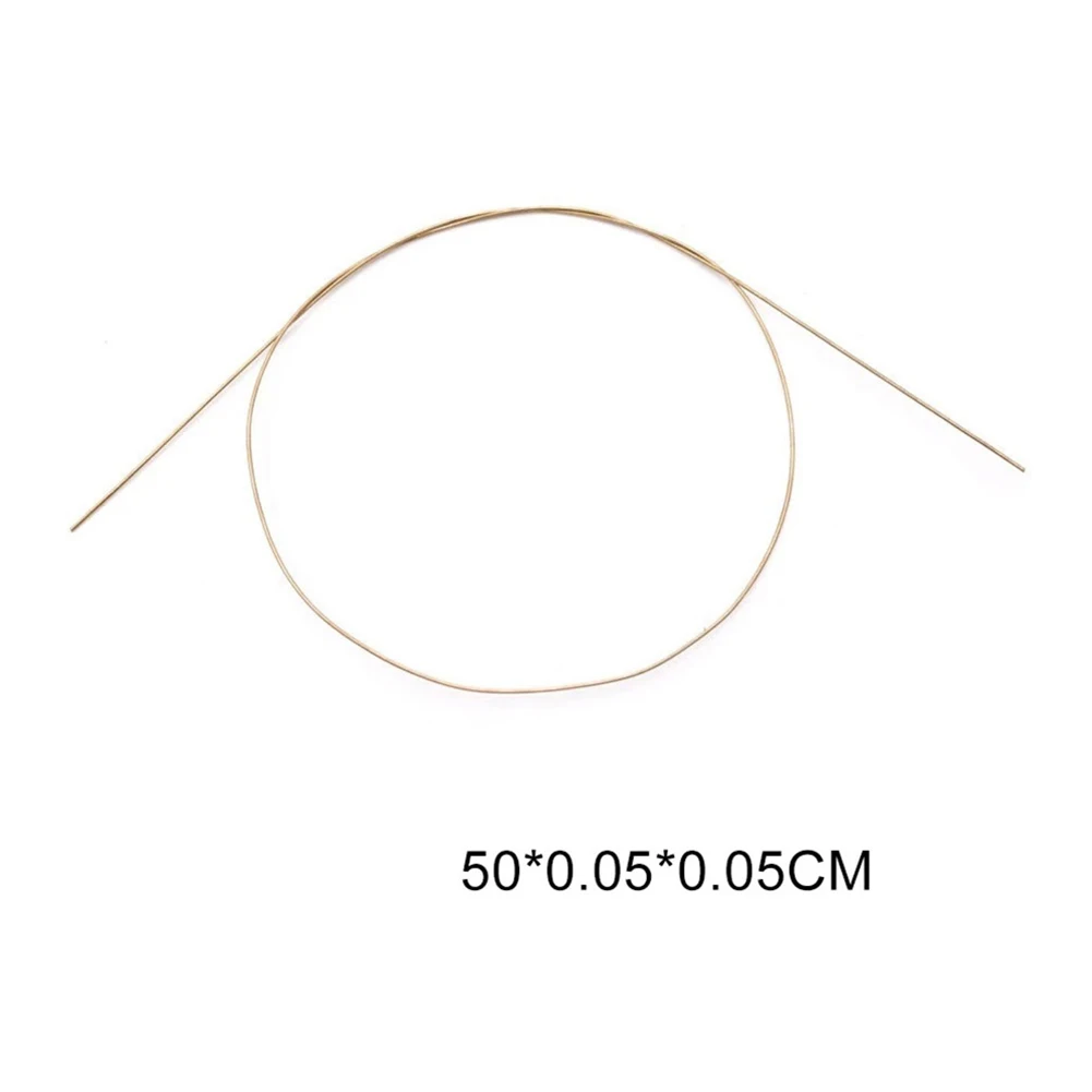 10pcs 1.64ft Silver Welding Rods Gold Soldering Wire Soldering Rods For Jewelry Bracelets Earrings Necklaces Making Repair Tool