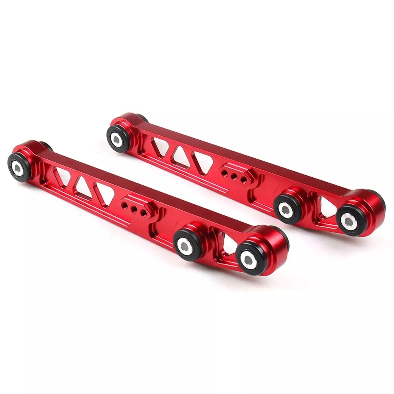 Billet Aluminium REAR SUBFRAME BRACE+TIE BAR+Rear Lower Control Arm For Honda Civic EG 92-95