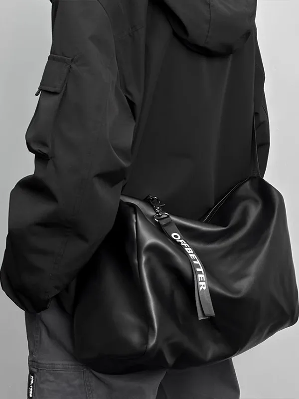 

Мужская сумка Canson Ko из натуральной кожи через плечо, модная, на одно плечо, простая, качественная, повседневная, для отдыха