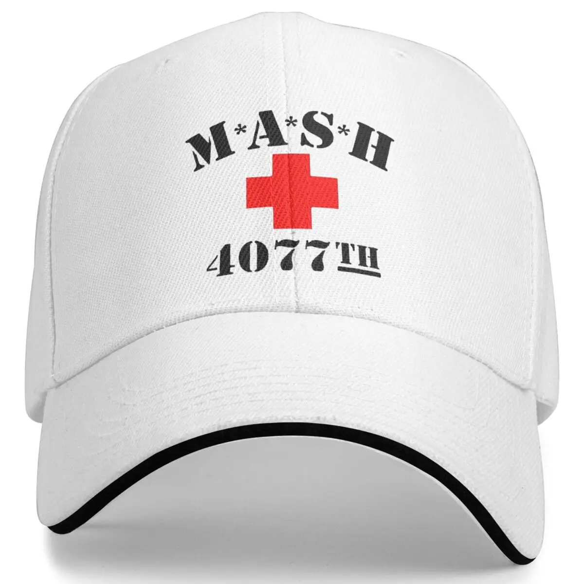 TV Show Mash 4077 Casual Baseball Cap Summer Trucker Hat Dropshipping Tennis Skate Snapback Cap Female Male Funny Baseball Caps