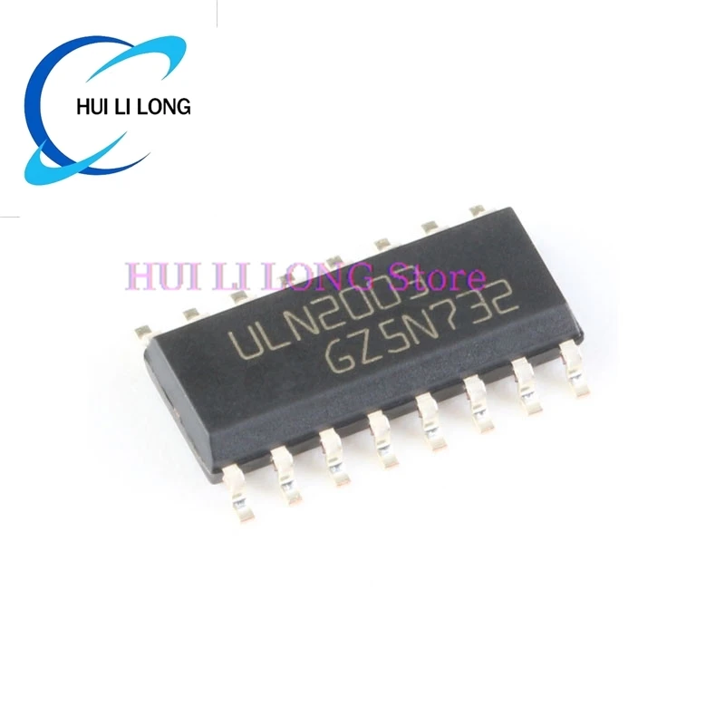10/20/100PCS ULN2003 ULN2003D ULN2003D1013TR SOIC-16 50V/500mA Darlington Tube Transistor Chip IC New Original