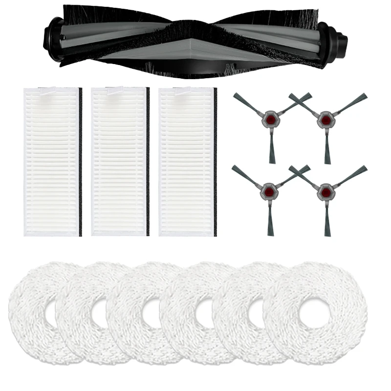 

Y26A New Suitable For Ecovacs N9+ Sweeping Robot Side Brush Main Brush Filter Cleaning Rag Accessories
