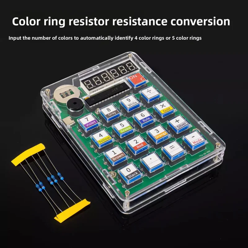 مجموعة آلة حاسبة الكمبيوتر رقاقة واحدة متحكم التدريس تجربة التدريب الإلكترونية لتقوم بها بنفسك أجزاء ممارسة اللحام #2