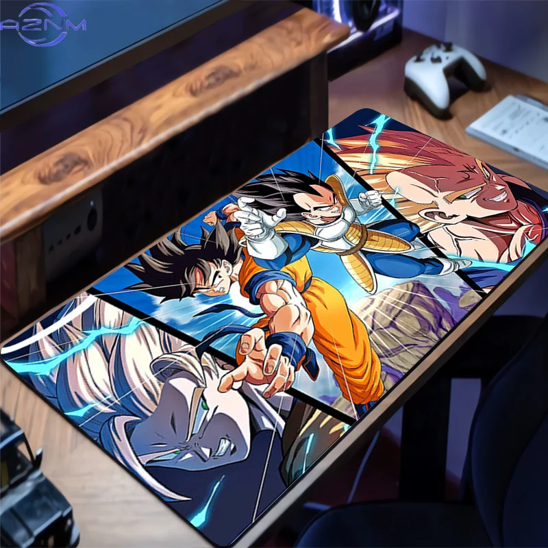 Mouse Pad Dragon Ball Anime Anime Gamer Gaming Accessories Varmilo Keyboard PC Computer Desk Mat XXL Carpet Mousepad
