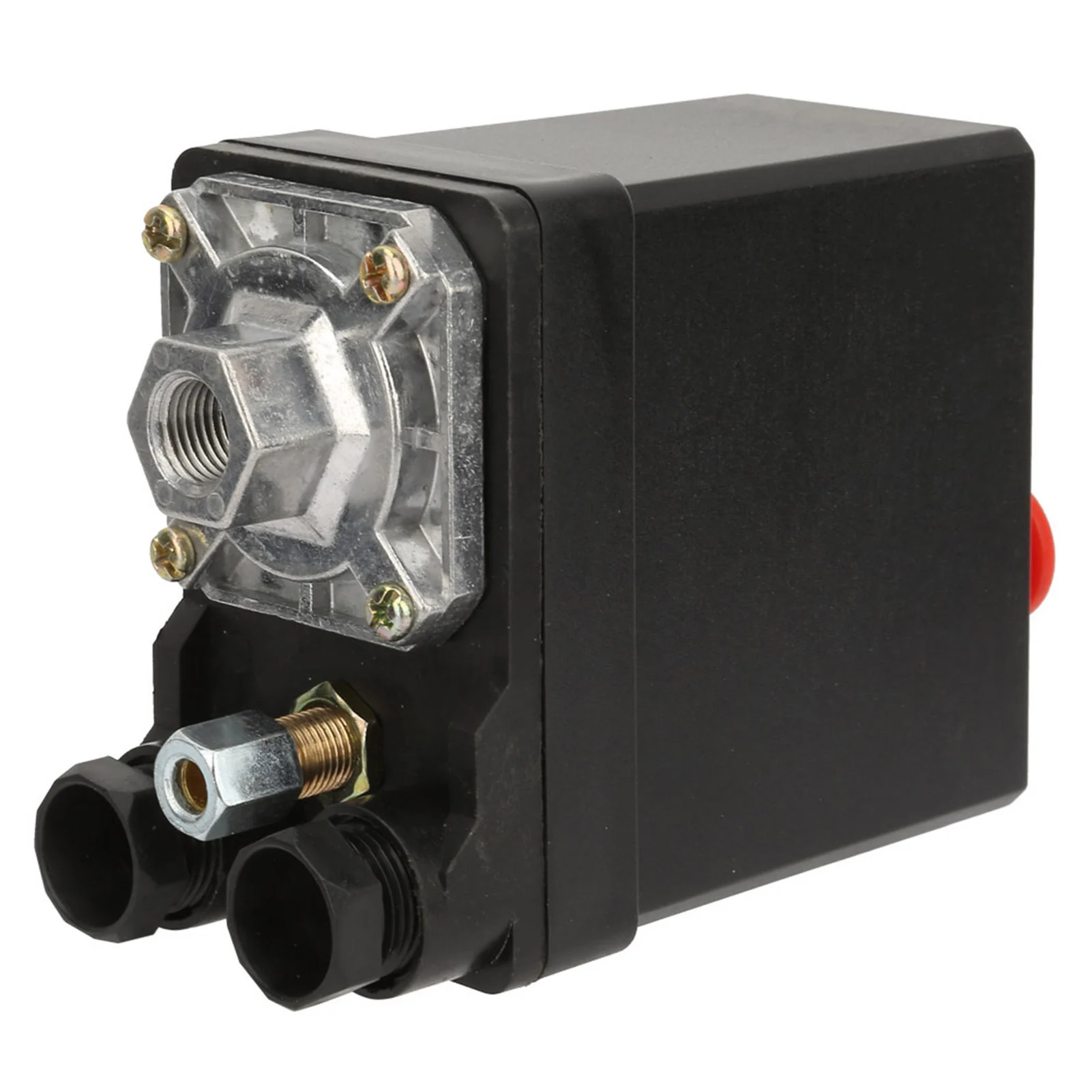 Pionowy przełącznik ciśnieniowy jednootworowy, narzędzia do regulacji ciśnienia, akcesoria do kompresorów powietrza, 380V 20A 75~175PSI