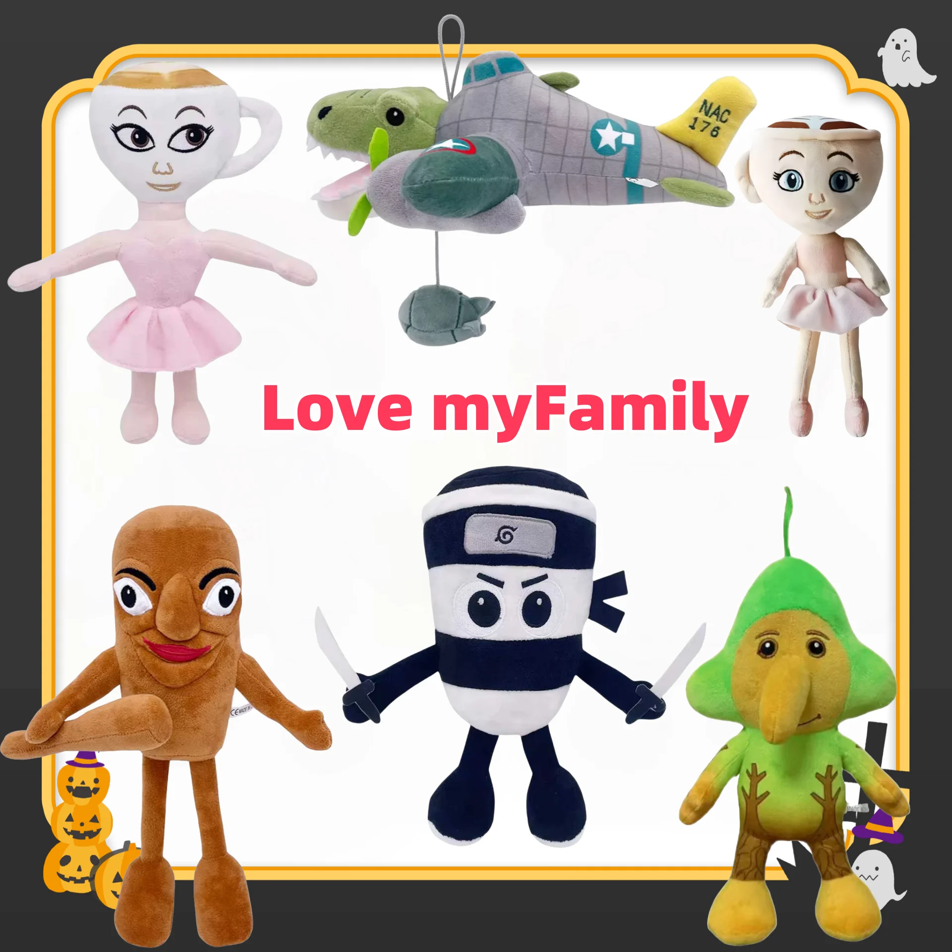 

NEW HOT Tralalero Tralala Shark Plush Tungtungtung Sahur Italian Brain Rot Animal SHARK Plush Peluches Stuffed Doll Toy Gifts