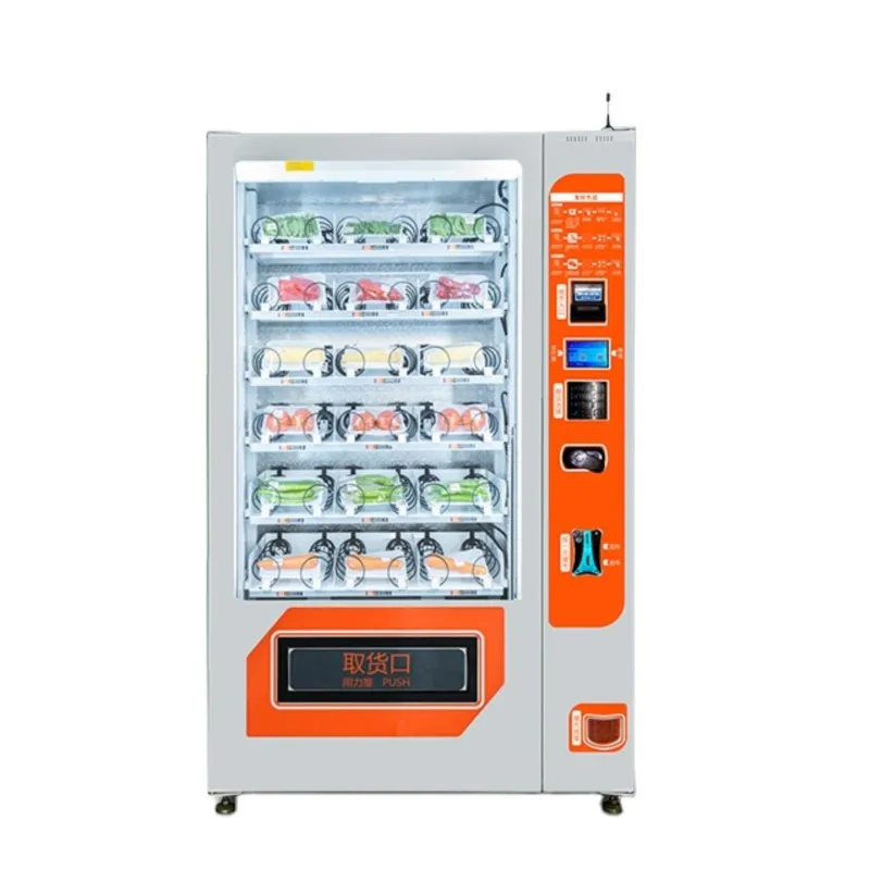 

Fresh Food Vending Machines Snack And Drinks Vending Machines Custom Vending Machine For Sale