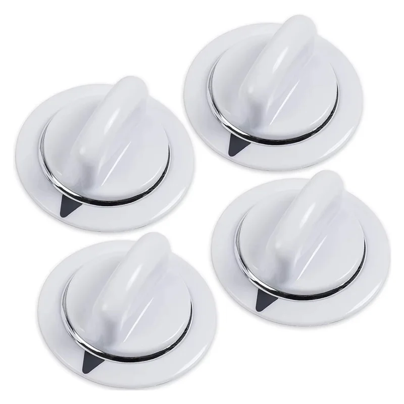 

ABZA-WE01X20374 Ручка таймера сушилки (4 шт.) для сушилок General Electric, Hotpoint PS8769912 AP5805160 WE1M589 WE1M856