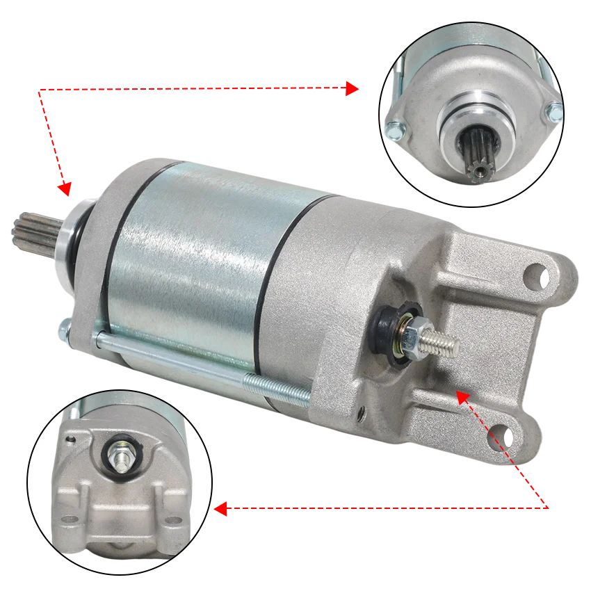 Motorcycle Electric Starter Motor For Honda SH300 SH300i SH300R NSS300 Forza 300 NSS250S Forza 250 MF10 31200-KTW-901