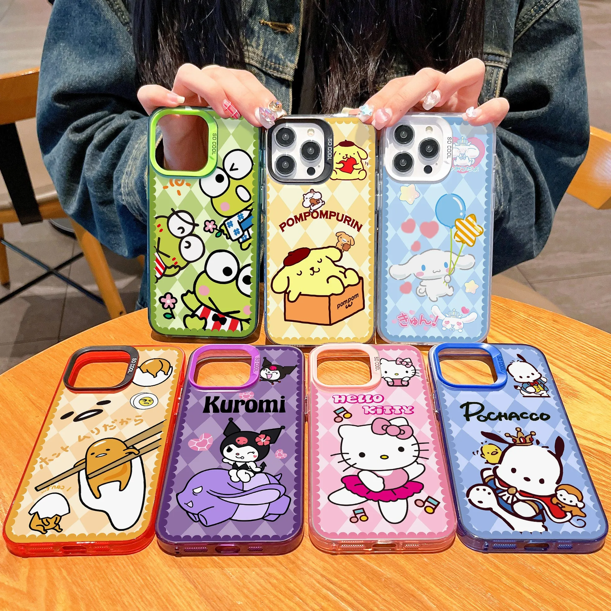 Funny Sanrio Hello Kitty Kuromi Phone Case for Samsung Galaxy S24 S23 S22 S21 S20 Note20 Ultra Plus FE J7 Prime M31 M30S M23 5G