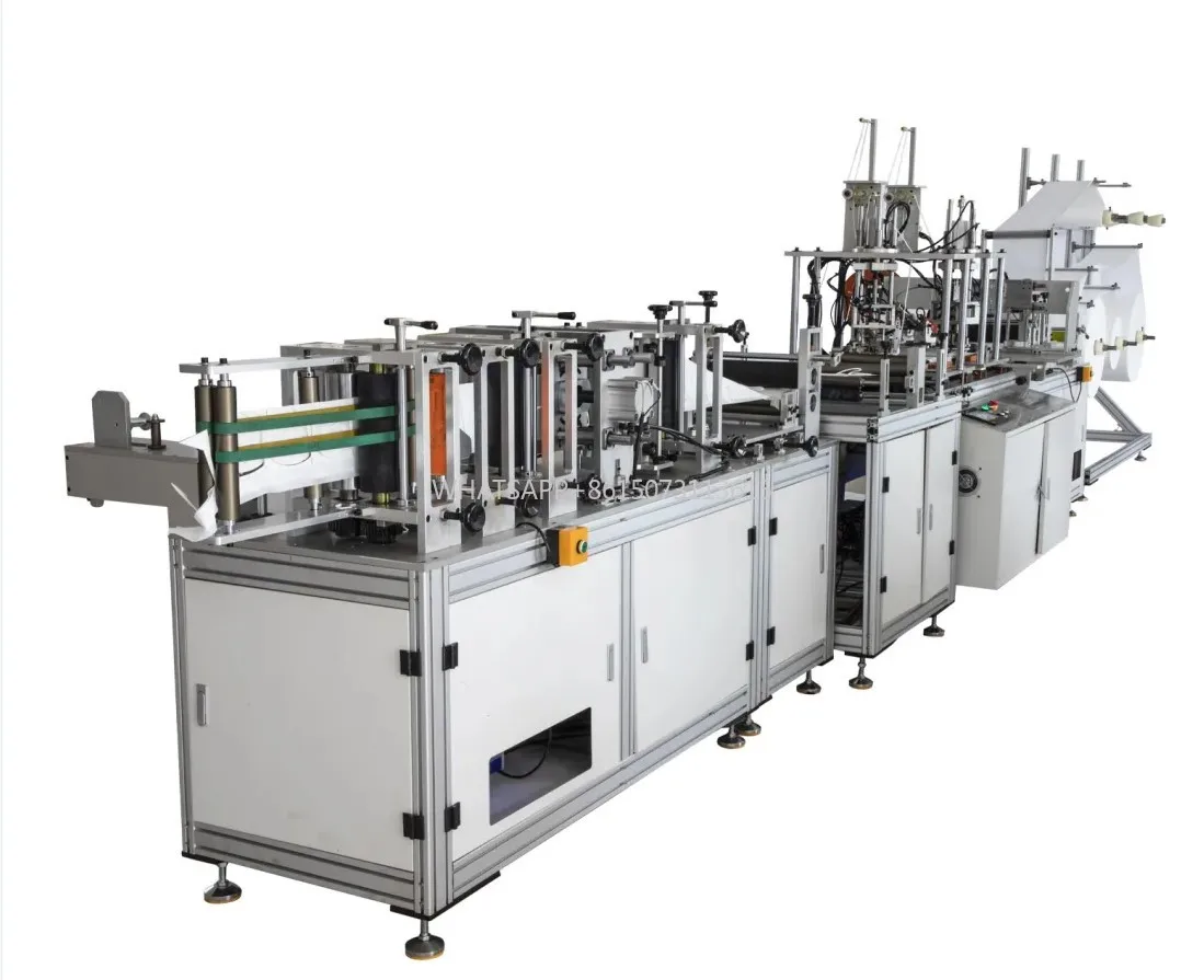 آلة صنع قناع N95 آلة شبه أوتوماتيكية آلة صنع قناع الوجه معدات صنع القناع الجراحي الأوتوماتيكية بالكامل #1