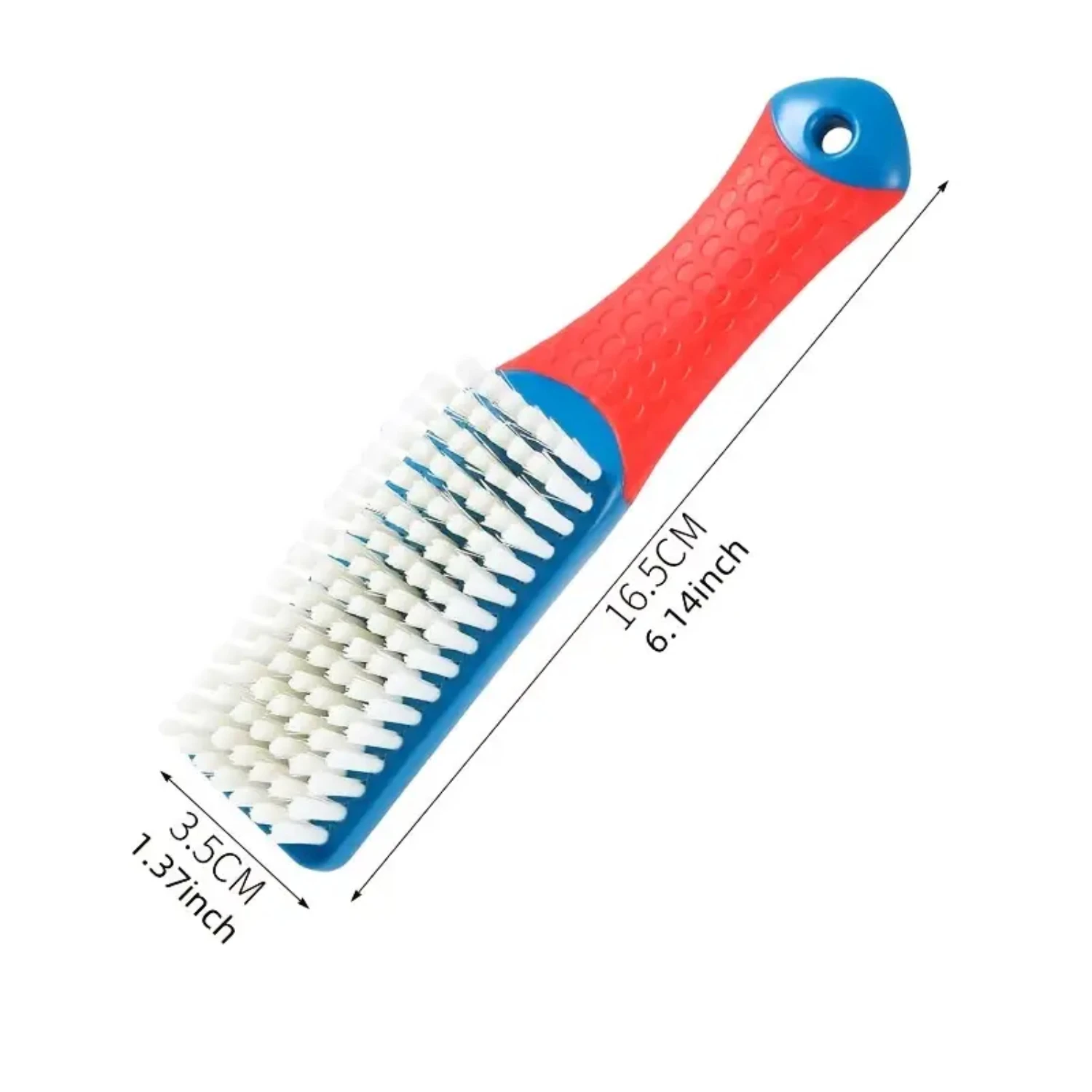 فرشاة ملابس بتصميم مقبض من السيليكون، فرشاة تنظيف متينة لتنظيف الأحذية