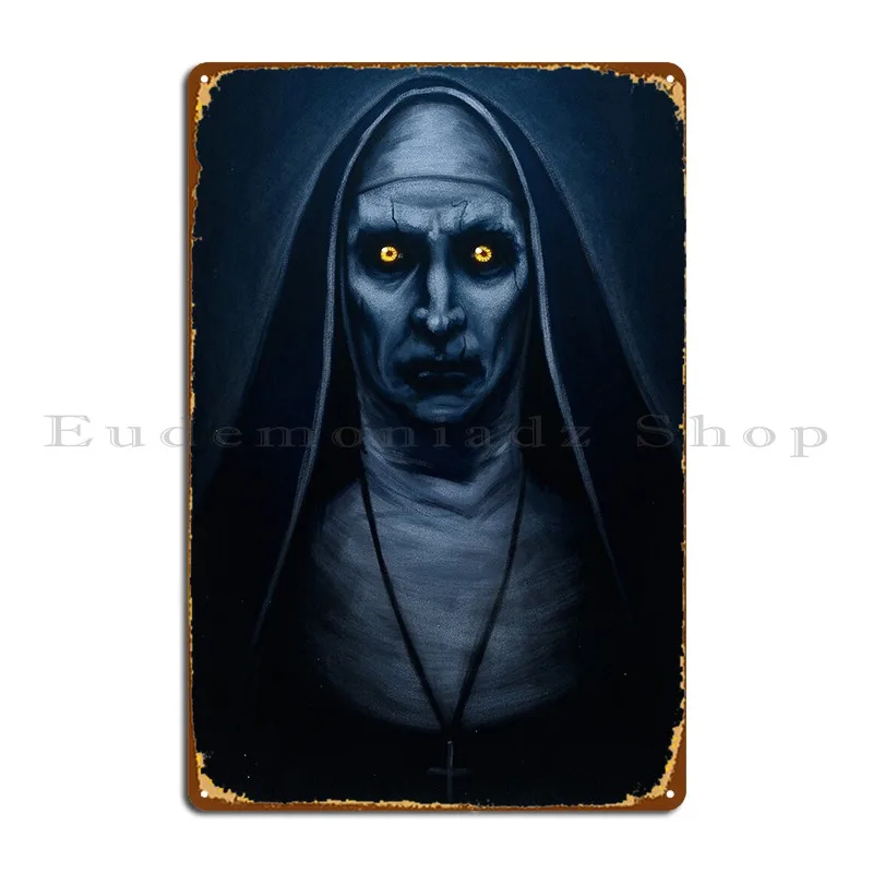 Valak Painting Metal Sign Club Decoration Create Wall Cave Create Tin Sign Poster