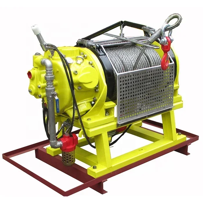 API 7K Air Hoist Well Drilling Offshore Air Winch 5 Tons