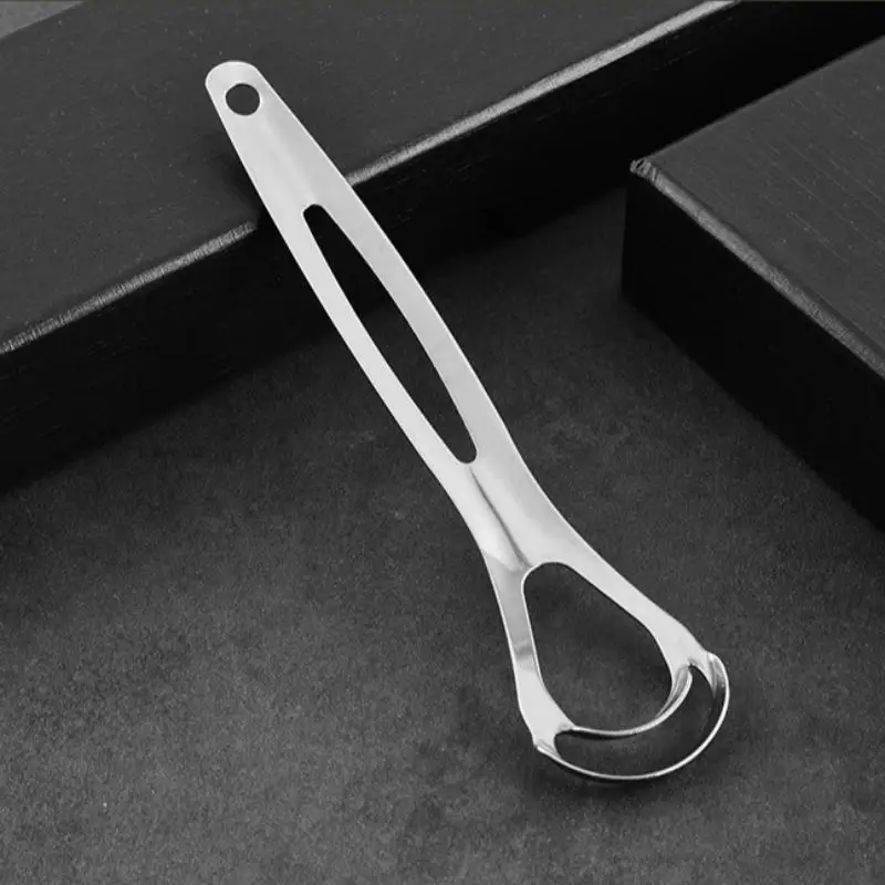 Mundreinigungs-Set: Zungenschaber aus Edelstahl, Reinigungsbürste für Erwachsene, Mundhygiene-Werkzeug – Detail 7