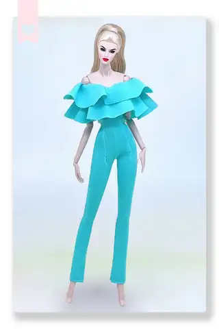 för brud klänning för barbiedockor kläder 30 cm klänningar dockfestklänning klädaccessoarer outfit prinsessadräkt bröllop 12 best sales Barbie brudklänning - №4