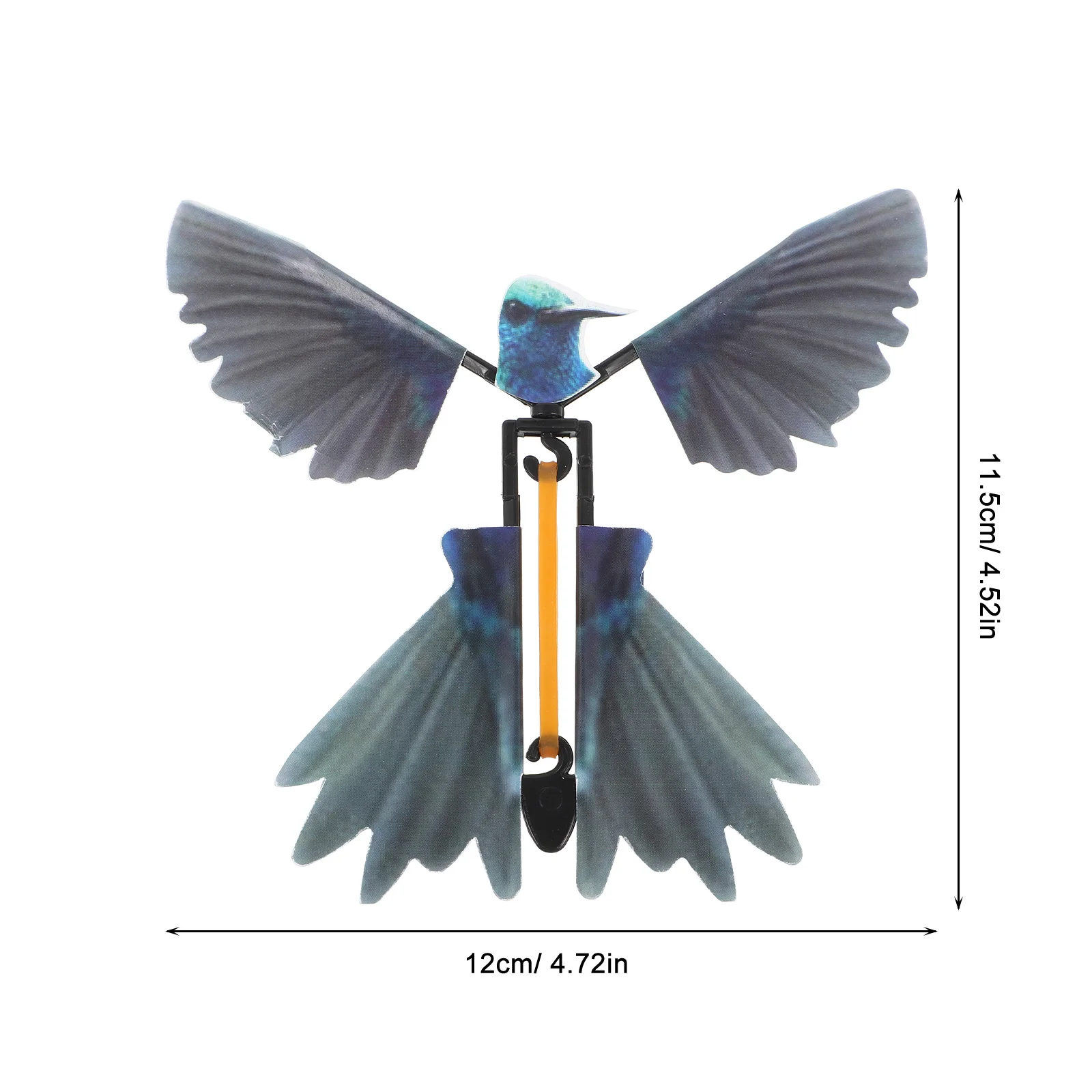 10 stks Kolibrie Truc Wind Up Vliegen Voor Kinderen Volwassenen Grappige Clockwork Vliegende Vogels Prank Party Favor Gift