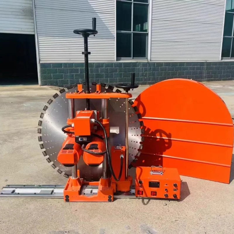 800mm Concrete Wall Cutting Machine  Adjustable Depth Wall Saw   Concrete Cutting Machine