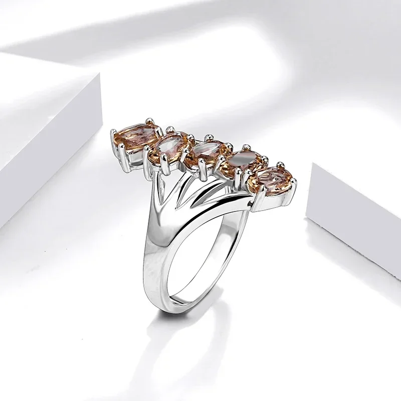 FCGJHW Zultanite Султанит Color Change Silver Ring for Women Created Diaspore Multi-color Simple Real Silver Rings 2026