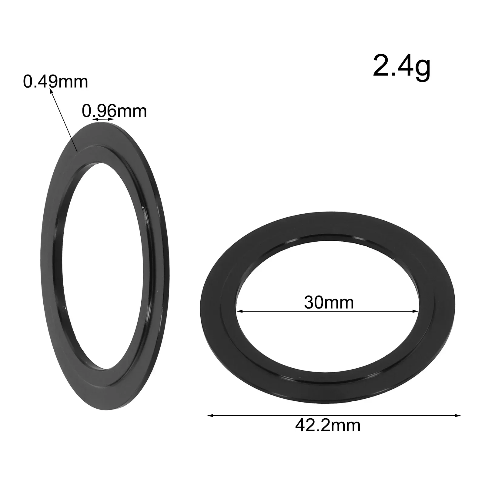 1 قطعة الدراجة أسفل قوس تحويل غطاء 25-24/30-30/30-29/30-24 مللي متر محور مركزي محول ل DUB ل BSA BB دراجة اكسسوارات #4