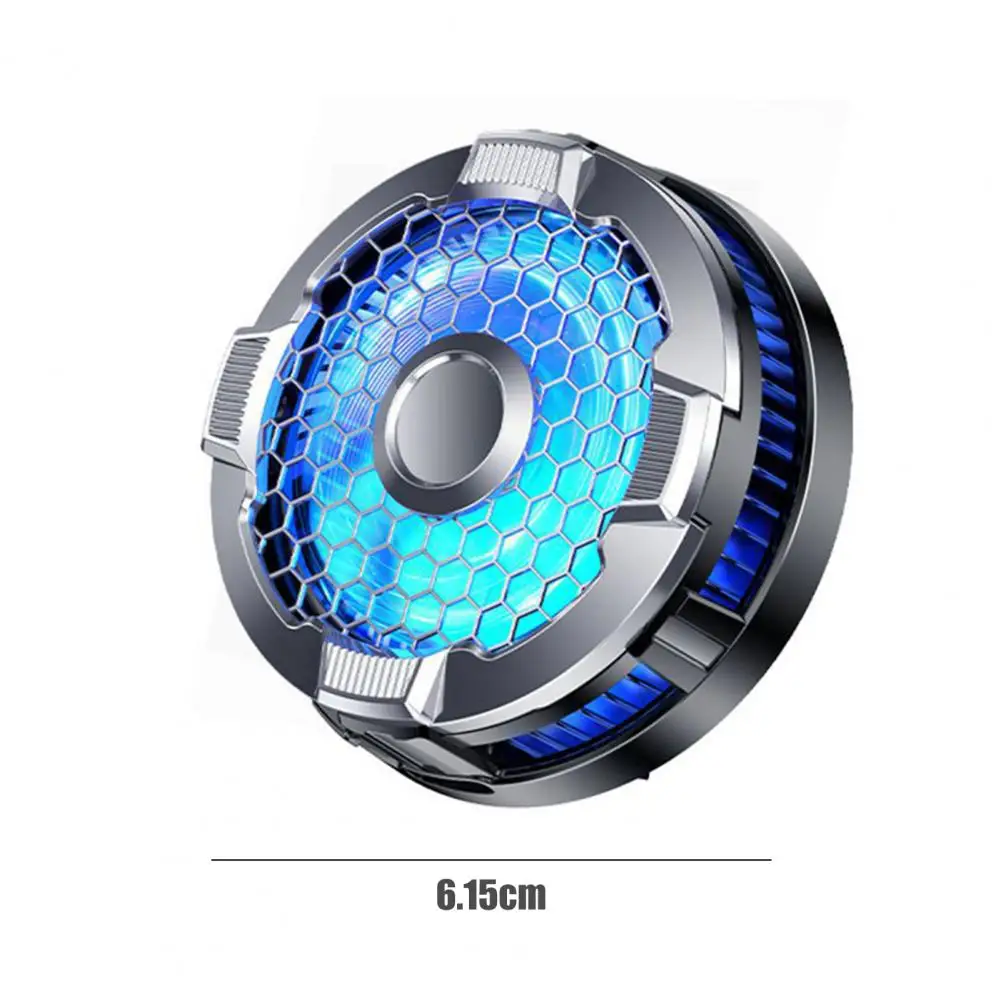 Semiconductor Phone Radiator Enlarged Cooling Area Strong Wind Low Noise Mobile Phone Cooling Phone Radiator Fan Accessories