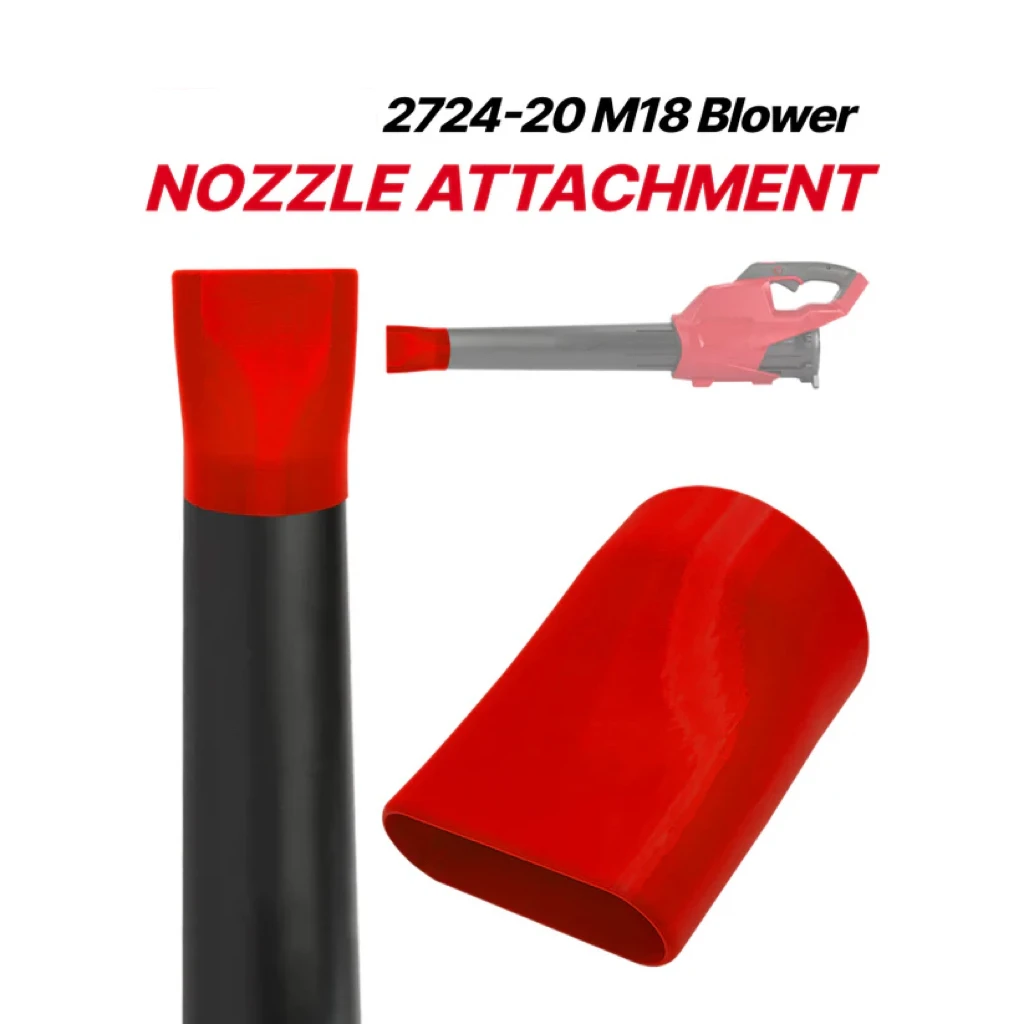 Acessório de Bico de Soprador, Compatível com Soprador Sem Fio Milwaukee M18 2724-20, Kit de Acessórios para Limpeza de Superfícies e Detalhamento