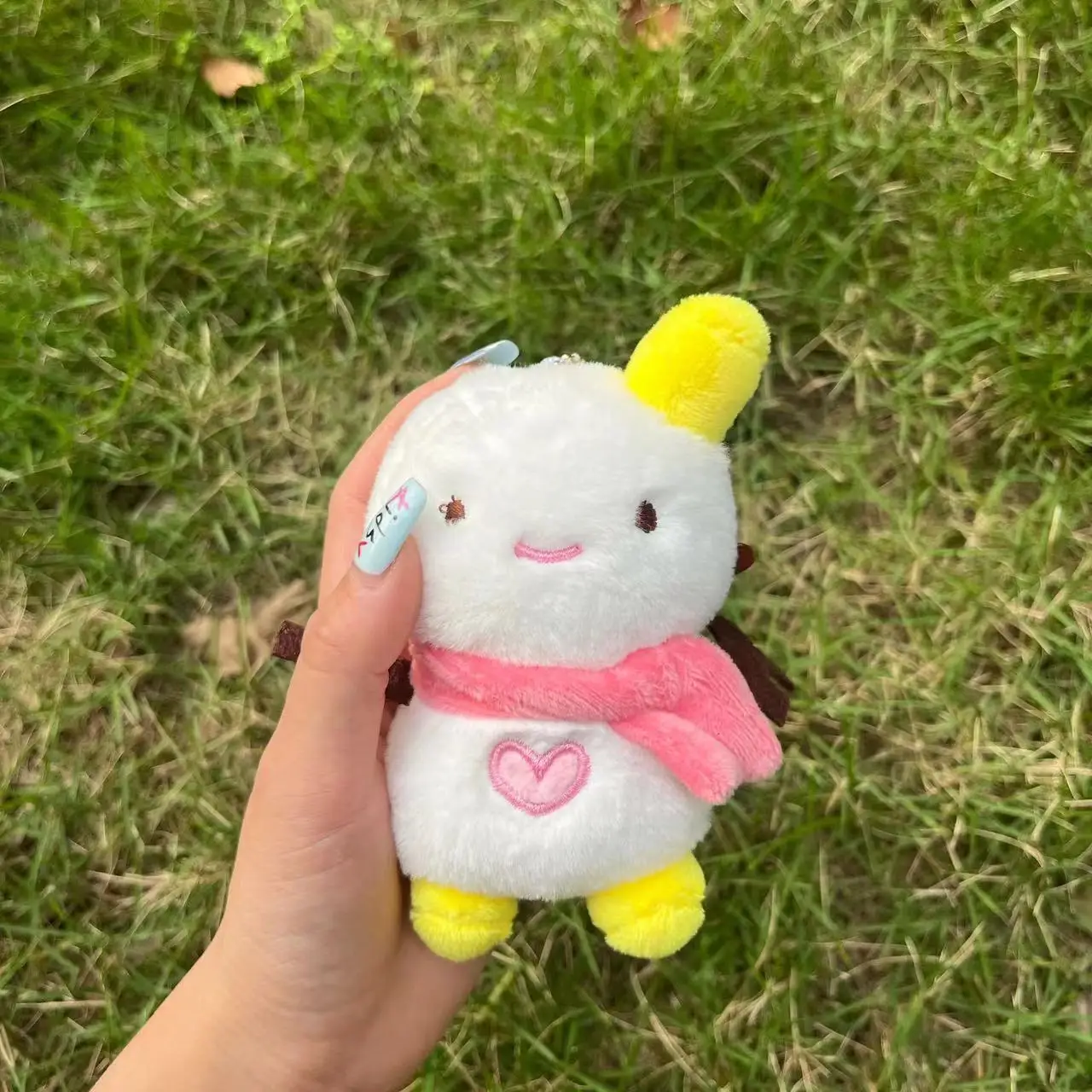 KPOP KARINA WINTER NINGNING Animal Image Plush Doll Keychain GISELLE Peripheral Cartoon Pendant Fans Gift Bag Keyring Accessory