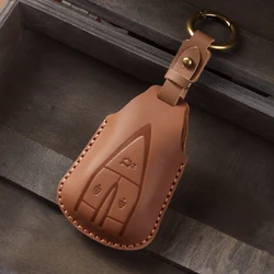 Car Key Cover Shell For Changan CS35PLUS CS55PLUS CS75PLUS 2019 keyProtective Case Accessories Keychain Car-Styling